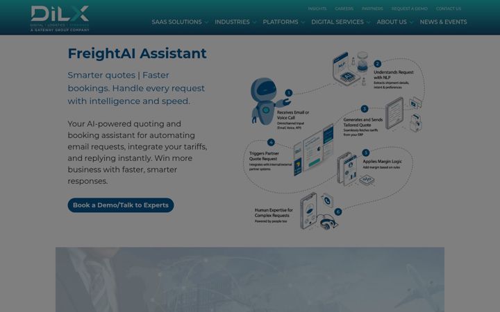 Kuvakaappaus sivustosta dilx.co