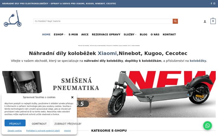 Screenshot ta' dilykolobezky.cz