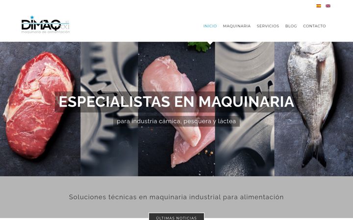 Captura de ecrã de dimaq.net