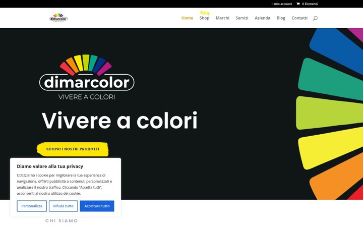 Екранна снимка на dimarcolor.it