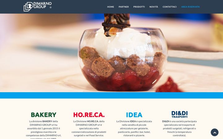 Screenshot of dimarnogroup.it