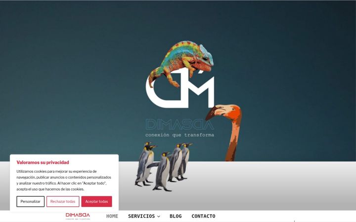Screenshot of dimasda.com