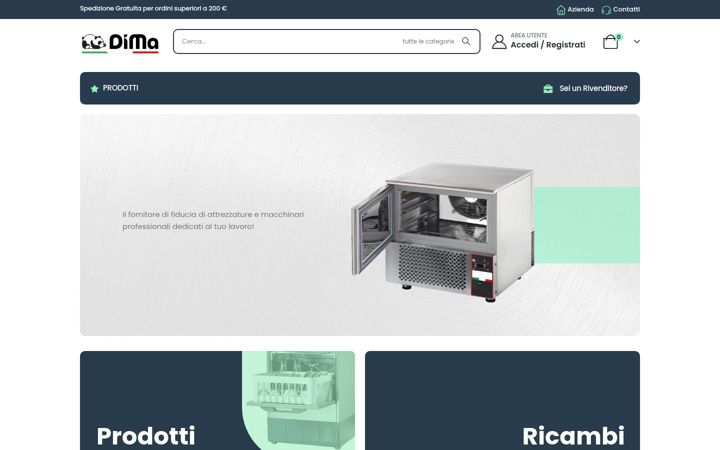 Captura de ecrã de dimasrls.net