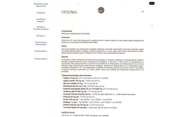 Captură de ecran a dimattia.info