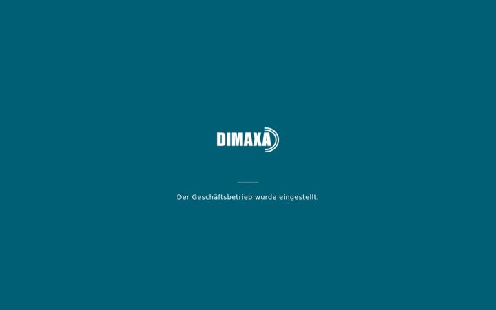 Screenshot of dimaxa.de