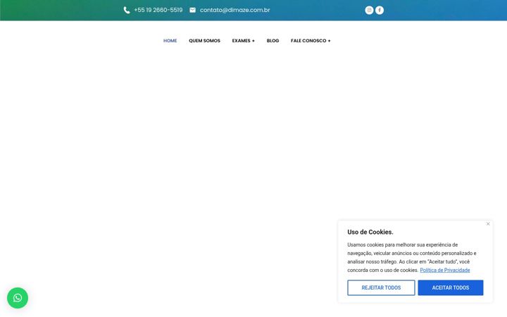 Captura de pantalla de dimaze.com.br