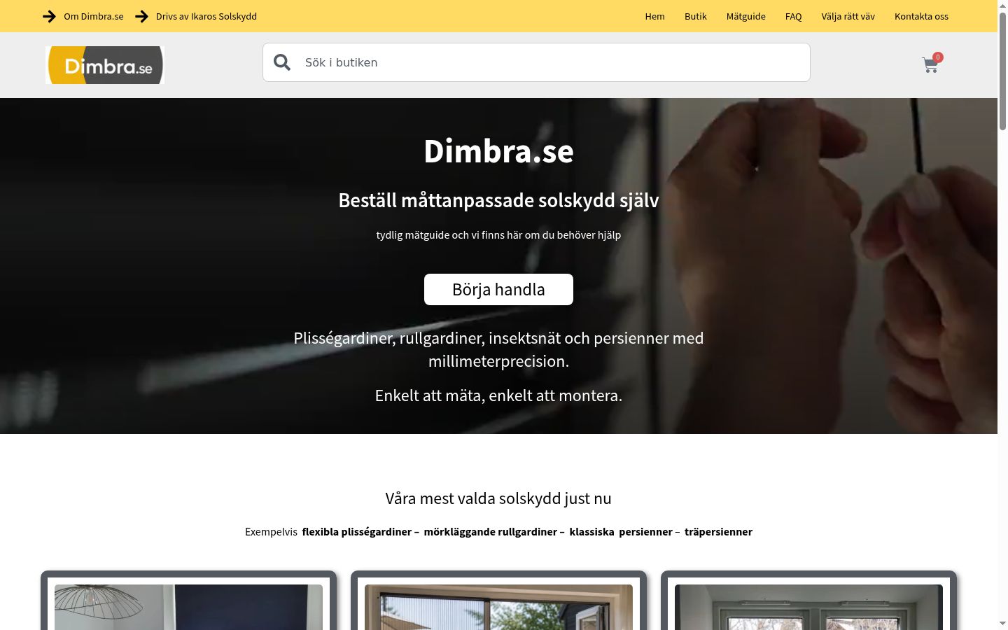 Skærmbillede af samtykkebanneret, som det blev vist før nogen interaktion