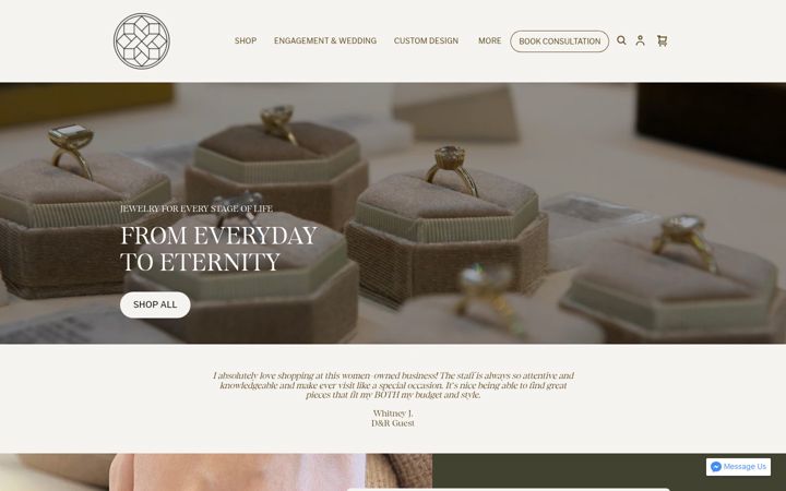 Screenshot of dimeandregal.com