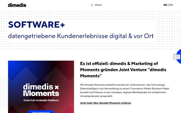 Screenshot ta' dimedis.io