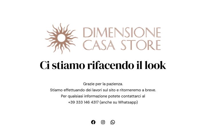 Screenshot of dimensionecasastore.it
