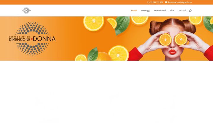 Screenshot of dimensionedonnacermenate.com