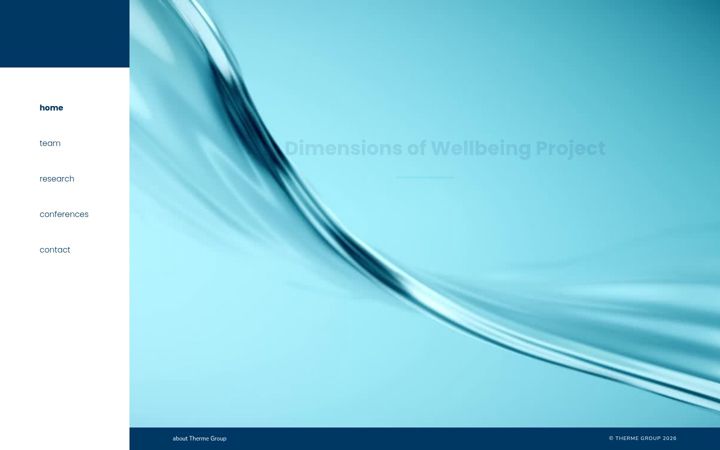 Screenshot of dimensionsofwellbeing.org
