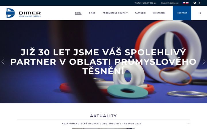 Screenshot ta' dimer.cz