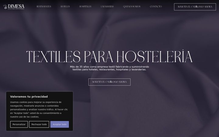 Ekraanipilt saidist dimesa.es