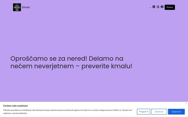 Screenshot ta' dimet.si