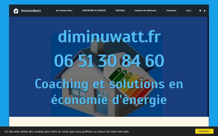 Ekrānuzņēmums no diminuwatt.fr