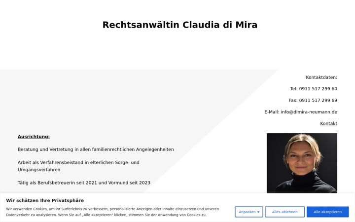 Screenshot of dimira.de