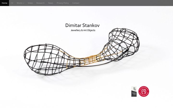 Screenshot of dimitarstankov.com
