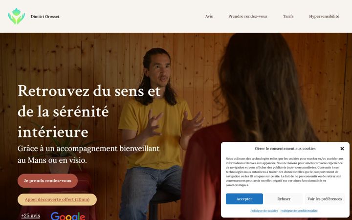 Ekrānuzņēmums no dimitrigrosset.fr