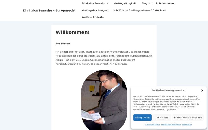 Screenshot of dimitrios-parashu.eu