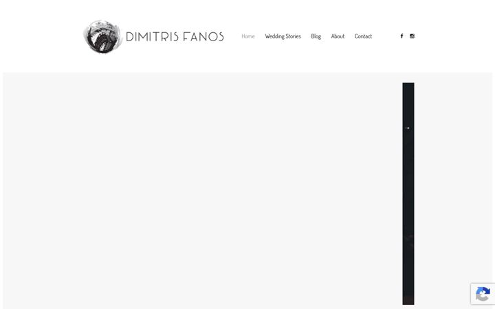 Screenshot of dimitrisfanos.com
