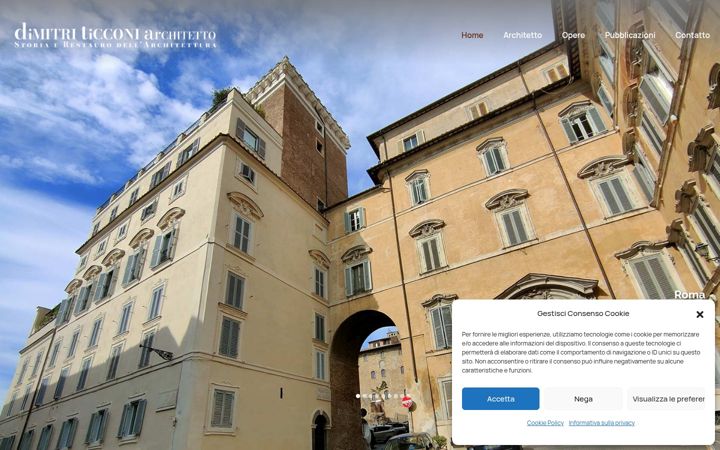 Screenshot von dimitriticconi.it