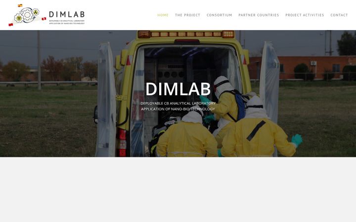Ekrānuzņēmums no dimlab-project.net