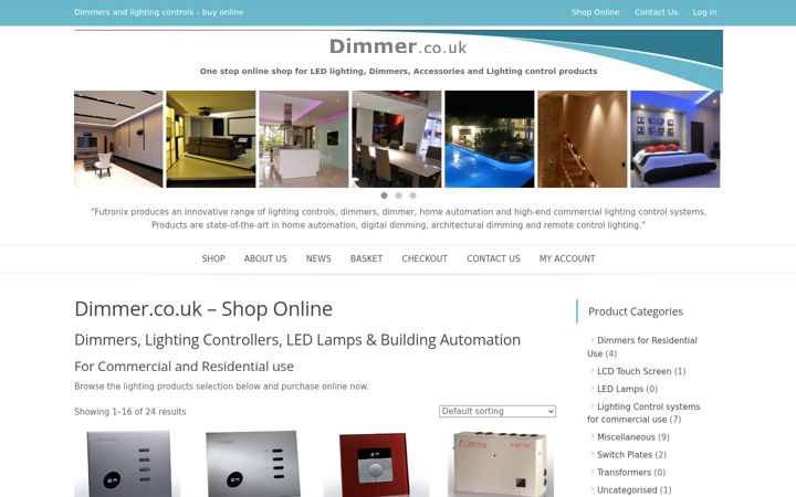 Skärmbild av dimmer.co.uk