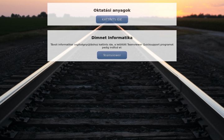 Screenshot of dimnet.hu