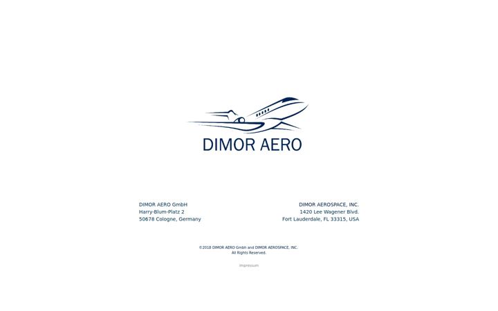 Screenshot of dimor.aero