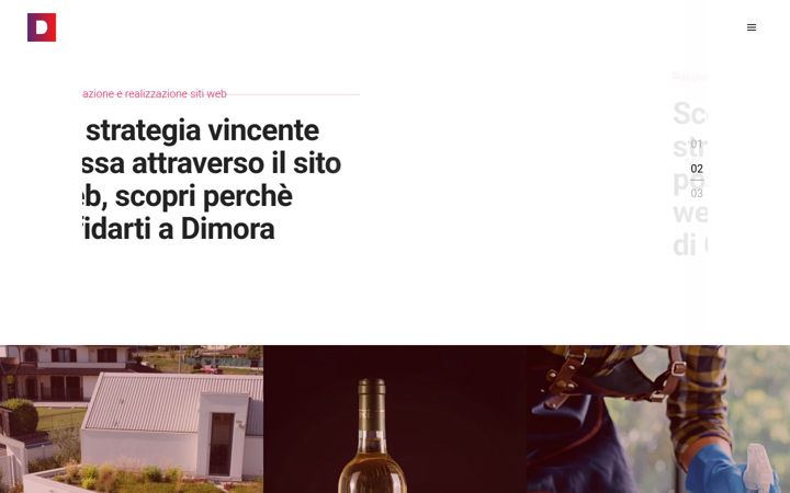 Screenshot of dimora.studio