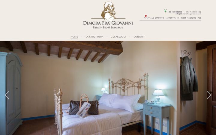 Screenshot of dimorafragiovanni.com