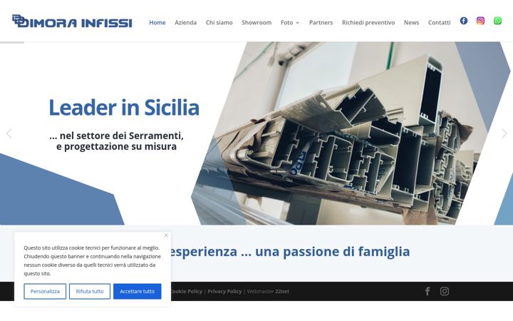 Screenshot of dimorainfissi.com