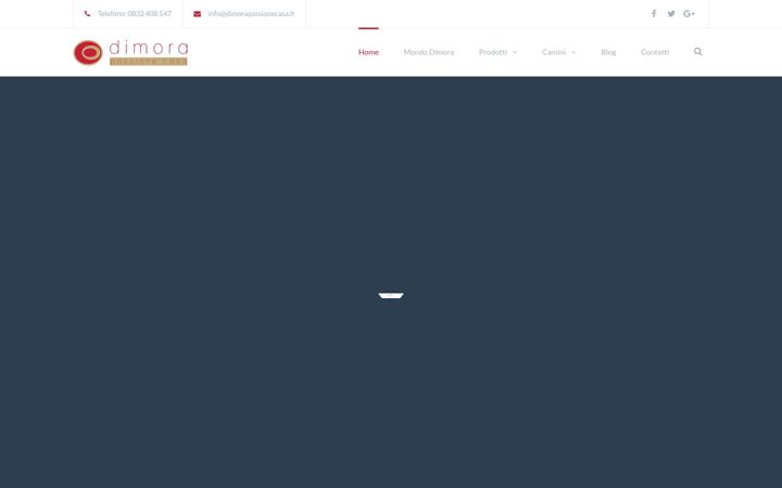 Screenshot von dimorapassionecasa.it