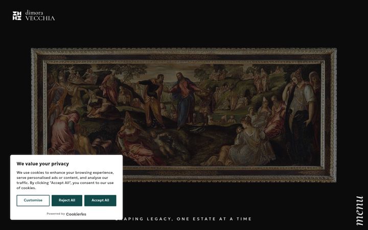 Screenshot of dimoravecchia.com