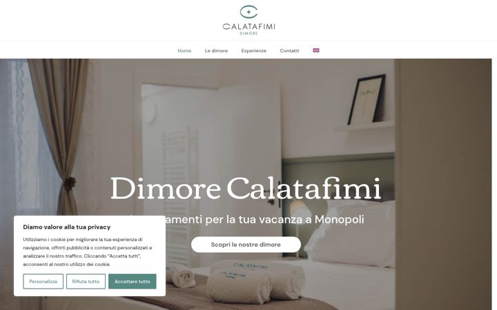 Screenshot of dimorecalatafimi.com