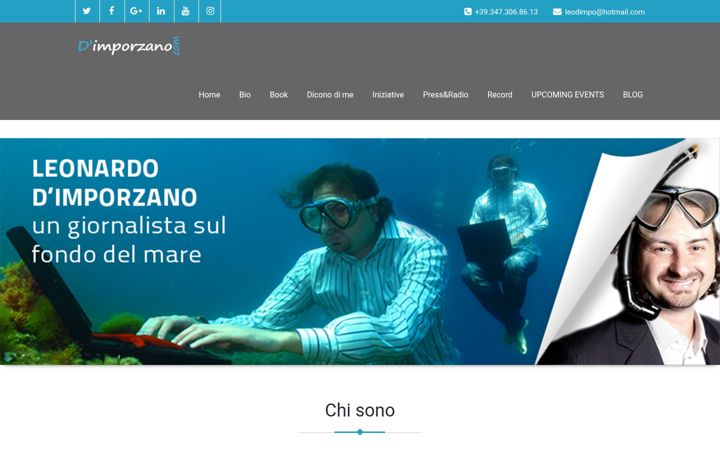 Screenshot of dimporzano.com