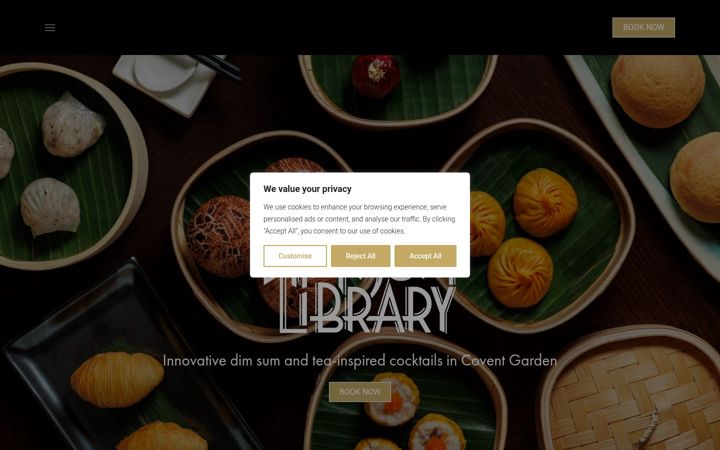 Zrzut ekranu dimsumlibrary.co.uk