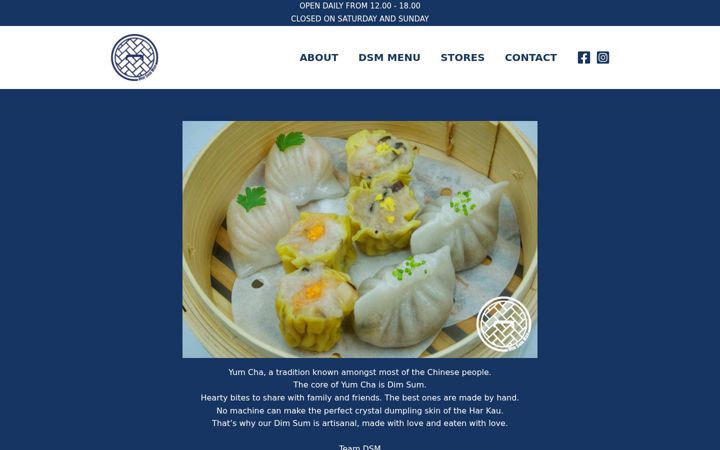 Zrzut ekranu dimsumman.nl