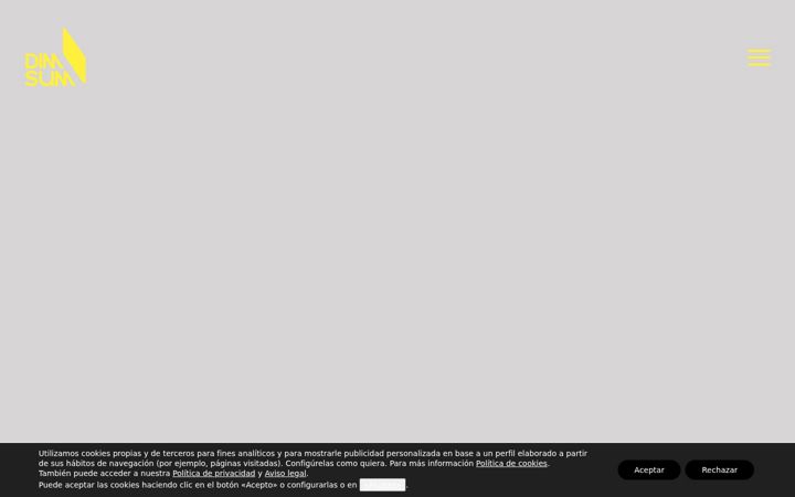Screenshot of dimsumproducciones.com