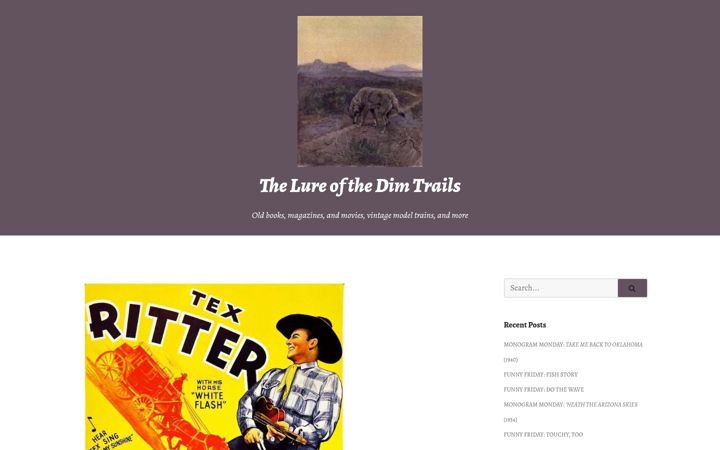 Screenshot of dimtrails.com