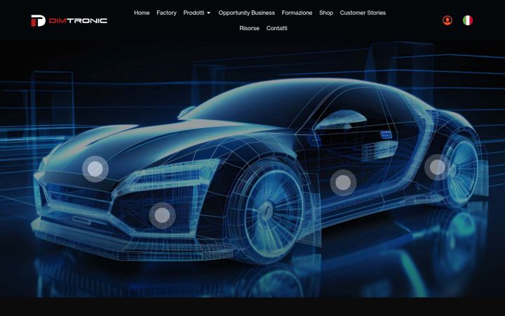 Screenshot ta' dimtronic.it