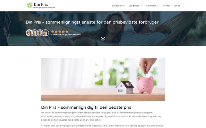 Screenshot stránky din-pris.dk