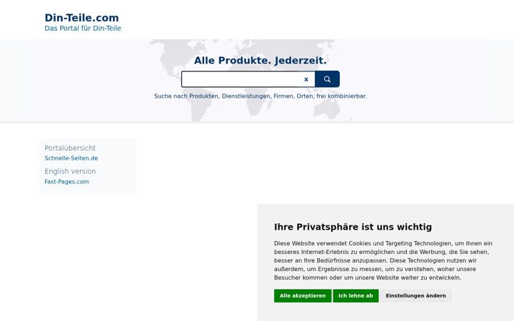 Screenshot of din-teile.com