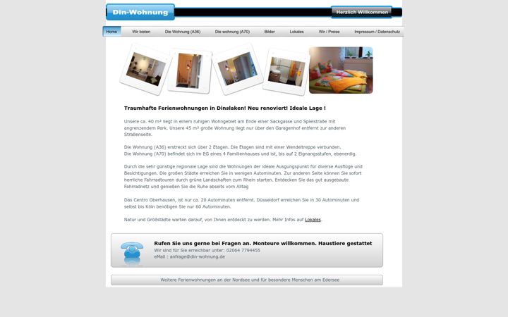 Screenshot of din-wohnung.de