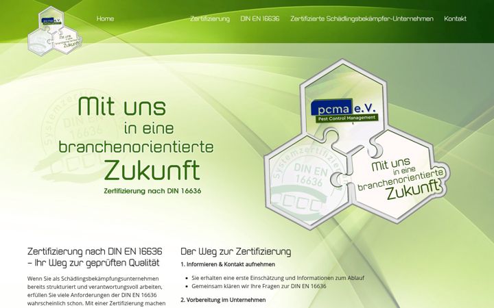 Screenshot of din16636.de