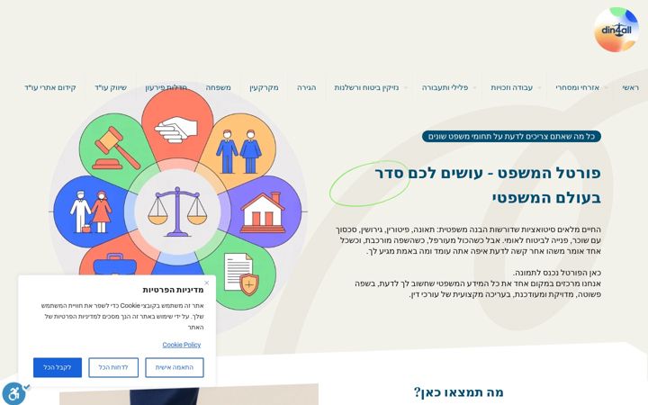 Screenshot of din4all.com