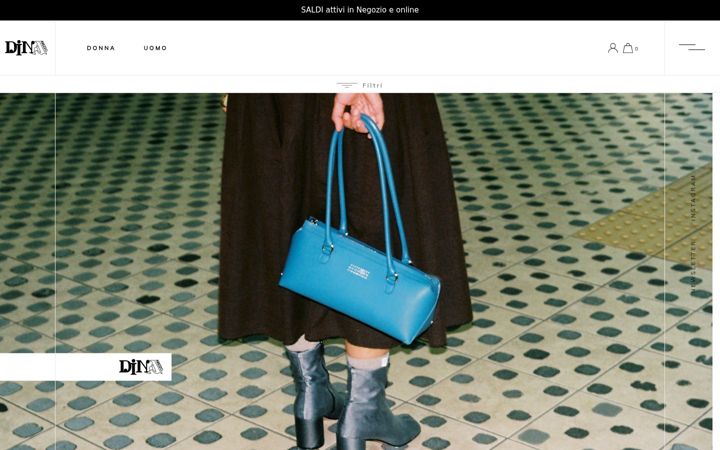 Screenshot of dina.it