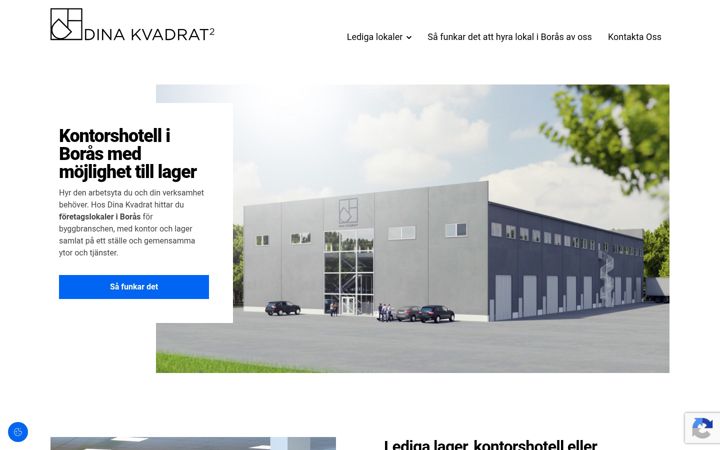 Screenshot of dinakvadrat.com