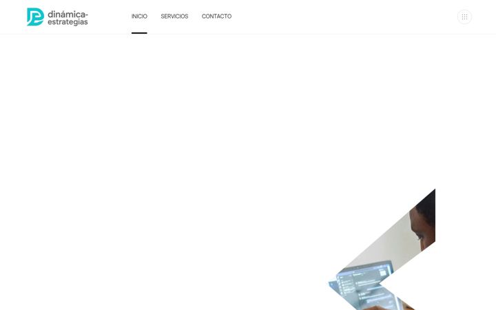 Screenshot of dinamica-estrategias.com